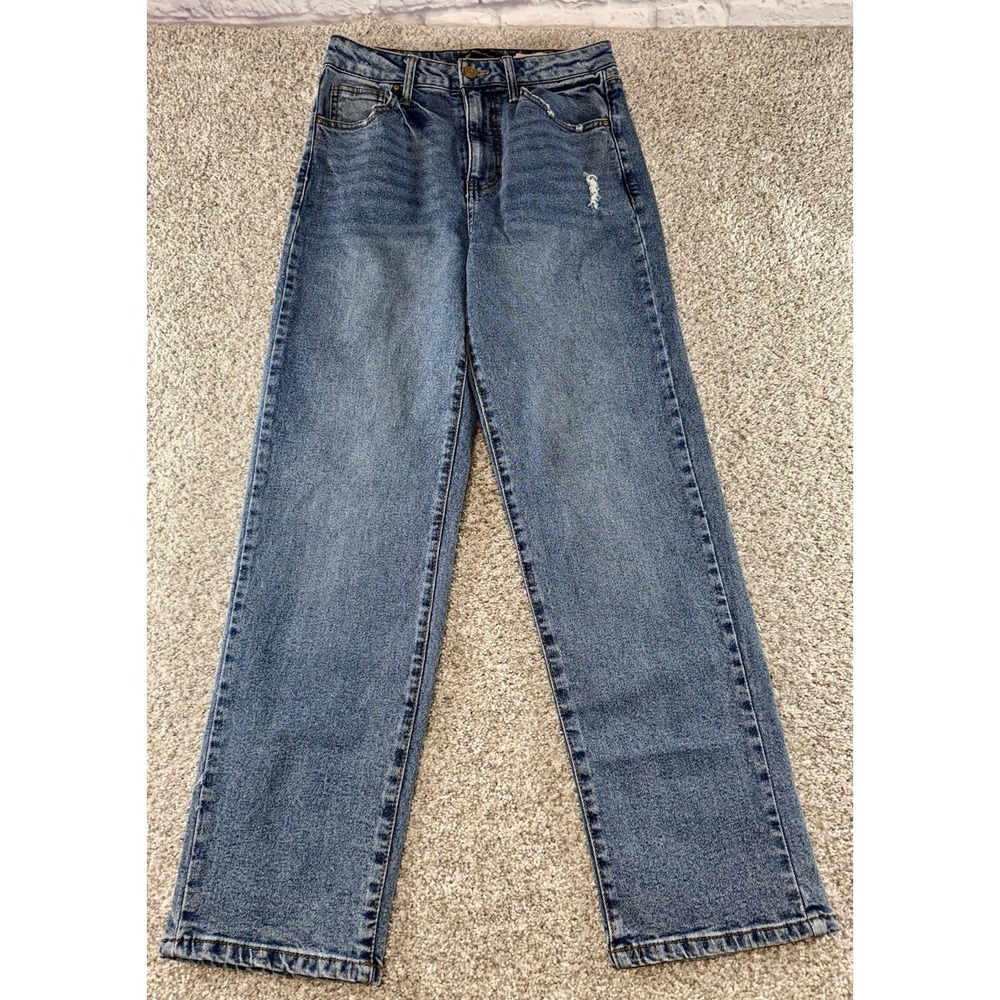 BCBgeneration Denim Blue Jeans Women's Size 5/27 5 Skater Starting Light Wash